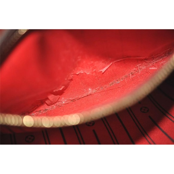 Louis Vuitton DAMIER EBENE MM NEVERFULL TOTE SHOULDER BAG - Picture 12 of 15